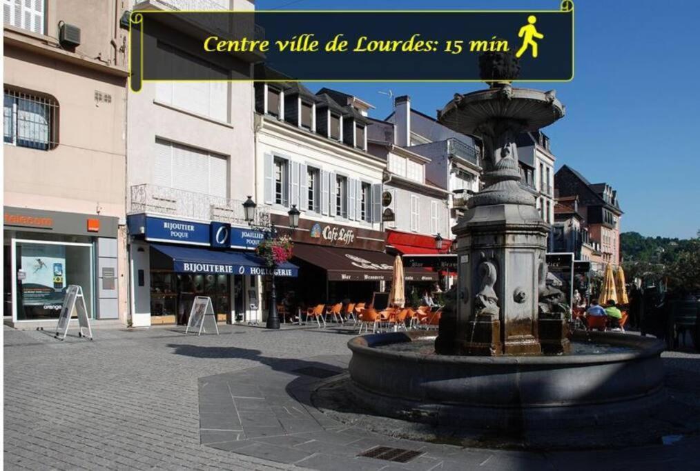 Le Glamour *Studio *Parking Prive* *Wifi*Calme* Lourdes Extérieur photo